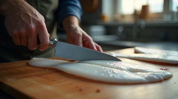 Pour un levage précis de vos filets, optez pour le couteau filet de sole