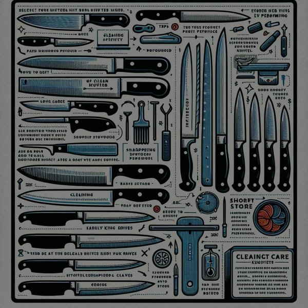 Comment choisir et entretenir des couteaux de cuisine pour une performance durable?